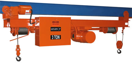 twin hook monorail hoists
