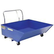 Open Ended Steel Dumping Hoppers