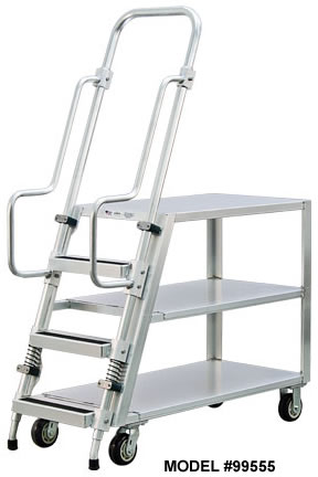aluminum ladder carts