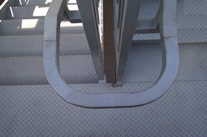 round contour handrail