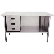 stainless steel workbenches