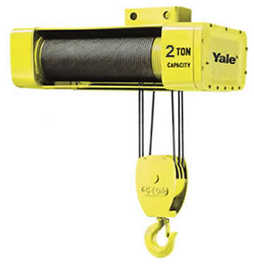 y80 series electric wire rope hoists 2 ton